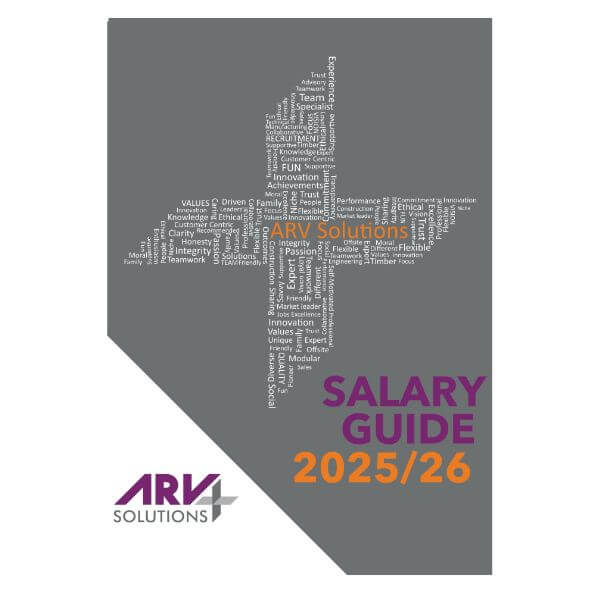 ARV Solutions Salary Guide – 2025/26:  planning ahead for smarter hiring