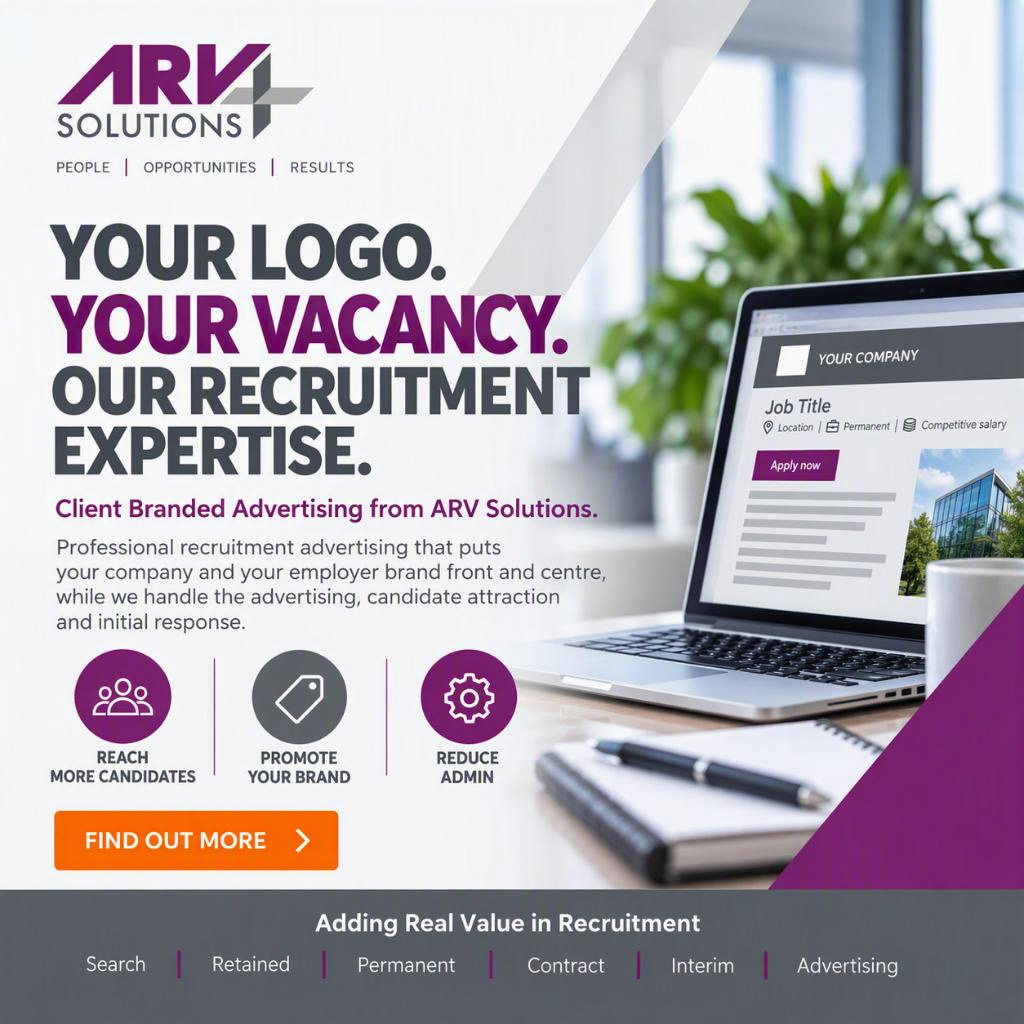 Branded Recruitment Advertising –  a cost effective alternative to add to our services